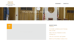 Desktop Screenshot of kruglaw.com